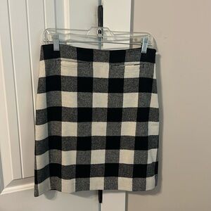 Talbots Buffalo Plaid Skirt